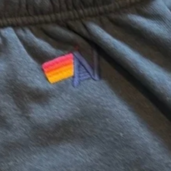 NWOT Aviator Nation Logo Sweatpants Joggers Size XL - Picture 4 of 6